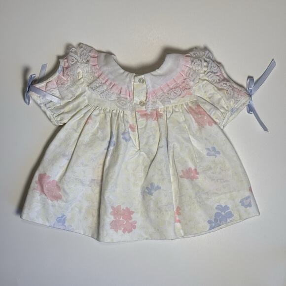 Vintage Rare Editions Floral Baby Dress and Bloomers Set 3-6 Months - Picture 3 of 10
